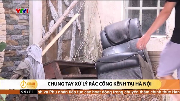 Alo Chào buổi sáng - VTV1 - 01/07/2024 - Chung tay xử lý rác cồng kềnh tại Hà Nội