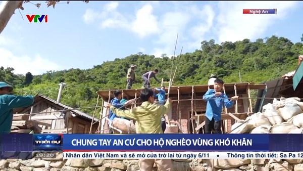 Chung tay an cư cho hộ nghèo vùng khó khăn