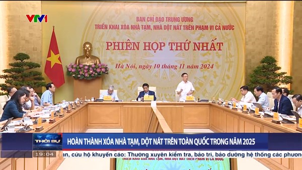 Hoàn thành xóa nhà tạm, dột nát trên toàn quốc trong năm 2025