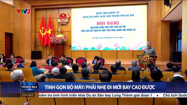 Tinh gọn bộ máy: Phải nhẹ đi mới bay cao được