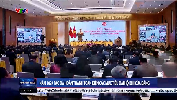 Năm 2024 tạo đà hoàn thành toàn diện các mục tiêu Đại hội XIII của Đảng