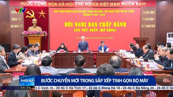 Bước chuyển mới trong sắp xếp tinh gọn bộ máy