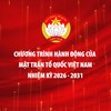 Nội dung trọng tâm 7 Chương trình hành động của Mặt trận Tổ quốc Việt Nam nhiệm kỳ 2026 - 2031