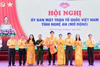 Hội nghị Ủy ban Mặt trận Tổ quốc tỉnh Nghệ An (mở rộng)