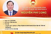 INFOGRAPHIC: Phó Chủ tịch Ủy ban Trung ương MTTQ Việt Nam khóa XI Nguyễn Phi Long