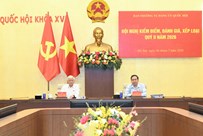 Bí thư Đảng ủy Quốc hội, Chủ tịch Quốc hội Trần Thanh Mẫn chủ trì Hội nghị Ban Thường vụ Đảng ủy Quốc hội