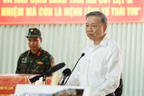 Phát biểu của Tổng Bí thư, Chủ tịch nước Tô Lâm tại cuộc gặp gỡ lực lượng làm nhiệm vụ tại công viên Lê Thị Riêng 