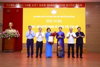 Ban Thường trực Ủy ban Trung ương MTTQ Việt Nam tổ chức Hội nghị công bố Quyết định về công tác cán bộ
