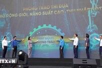 Phó Chủ tịch nước dự Lễ phát động phong trào thi đua "Lao động giỏi, năng suất cao, thu nhập tốt"