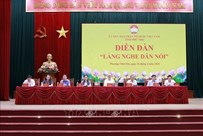Phú Thọ: Ủy ban MTTQ Việt Nam tỉnh tổ chức diễn đàn 'Lắng nghe dân nói'