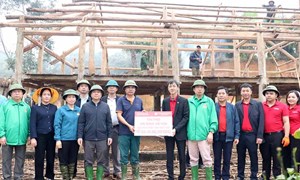 Nỗ lực xóa nhà tạm, nhà dột nát trên địa bàn xã Chân Sơn 