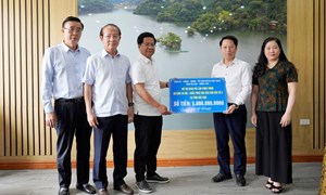 Tỉnh Bà Rịa - Vũng Tàu hỗ trợ 5 tỷ đồng giúp tỉnh Bắc Kạn khắc phục hậu quả thiên tai
