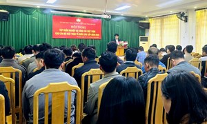 Yên Bái: 200 cán bộ Mặt trận các cấp được tập huấn nghiệp vụ công tác Mặt trận