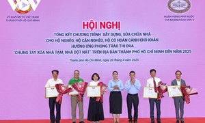 TP.HCM hoàn thành 100% chương trình xóa nhà tạm, nhà dột nát