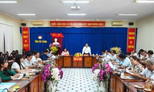 Sóc Trăng: Góp ý dự thảo Đề án sắp xếp, hợp nhất các tổ chức chính trị - xã hội, các hội quần chúng vào Mặt trận Tổ quốc Việt Nam tỉnh