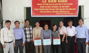 Huyện Cai Lậy chăm lo đời sống nhân dân