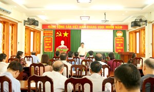 Ủy ban MTTQ tỉnh Hà Giang lấy ý kiến vào Đề án sắp xếp, tinh gọn tổ chức bộ máy MTTQ, các đoàn thể và hội quần chúng
