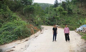 MTTQ các cấp tỉnh Lạng Sơn huy động sức dân xây dựng giao thông nông thôn