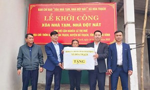 Quảng Bình: Thi đua sáng tạo xóa nhà tạm, nhà dột nát