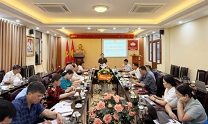 Ủy ban MTTQ tỉnh Bắc Kạn lấy ý kiến góp ý đối với dự thảo Nghị quyết sửa đổi, bổ sung một số điều của Hiến pháp năm 2013