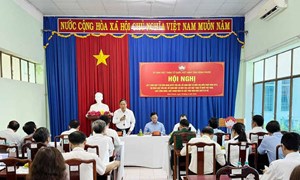 Ủy ban MTTQ tỉnh Bình Phước lấy ý kiến góp ý dự thảo Nghị quyết sửa đổi, bổ sung một số điều của Hiến pháp năm 2013 và các dự thảo Luật