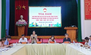 Phú Bình: Phát huy vai trò của MTTQ trong bảo vệ môi trường