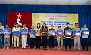 An Giang: Huyện Châu Thành hoàn thành Chương trình xóa nhà tạm, nhà dột nát