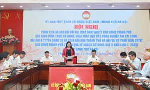 Nâng cao hiệu quả sử dụng, khai thác quỹ đất nông nghiệp tại bãi sông, bãi nổi