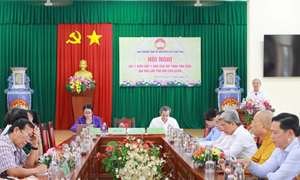 Ủy ban MTTQ tỉnh Đồng Nai lấy ý kiến góp ý vào các dự thảo văn kiện Đại hội đại biểu toàn quốc lần thứ XIV của Đảng