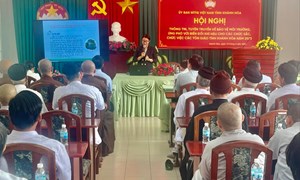 Ủy ban Mặt trận Tổ quốc Việt Nam tỉnh Khánh Hòa tuyên truyền về bảo vệ môi trường