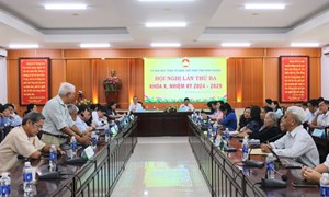 Hội nghị Ủy ban MTTQ tỉnh Bình Dương lần thứ 23 khóa X, nhiệm kỳ 2024-2029