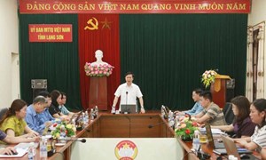Lạng Sơn: Vận hành thử bộ máy Ban Thường trực Ủy ban MTTQ Việt Nam và các tổ chức chính trị - xã hội cấp tỉnh theo mô hình mới