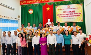 Hợp nhất Ủy ban MTTQ Việt Nam tỉnh Hậu Giang, tỉnh Sóc Trăng và thành phố Cần Thơ