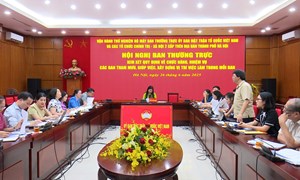 Vận hành thử bộ máy Ban Thường trực Ủy ban MTTQ và các tổ chức chính trị - xã hội thành phố Hà Nội