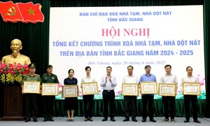 Bắc Giang hoàn thành chương trình xóa nhà tạm, nhà dột nát năm 2025