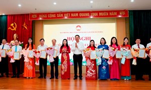 Thanh Hóa: Công bố các quyết định về sắp xếp tổ chức bộ máy, cán bộ cơ quan Ủy ban Mặt trận Tổ quốc tỉnh Thanh Hóa