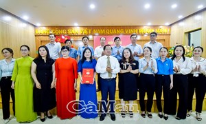 Uỷ ban MTTQ Việt Nam tỉnh Cà Mau thành lập 10 phòng, ban 