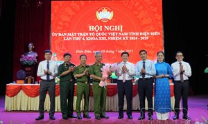 Hội nghị Ủy ban MTTQ Việt Nam tỉnh Điện Biên lần thứ 4, nhiệm kỳ 2024 – 2029