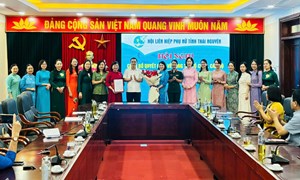 Công bố quyết định thành lập các tổ chức chính trị - xã hội tỉnh Thái Nguyên