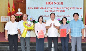 An Giang: Công bố quyết định thành lập Ủy ban MTTQ Việt Nam xã Châu Thành nhiệm kỳ 2024-2029