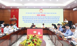 Xây dựng rõ tiêu chí để tránh tiêu cực khi hỗ trợ phát triển hệ sinh thái đổi mới sáng tạo