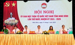 Ninh Bình: Kiện toàn tổ chức, triển khai nhiệm vụ công tác Mặt trận theo mô hình mới