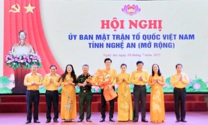 Hội nghị Ủy ban Mặt trận Tổ quốc tỉnh Nghệ An (mở rộng)