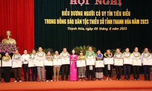 Thanh Hóa: Phát huy vai trò người có uy tín trong đồng bào dân tộc thiểu số