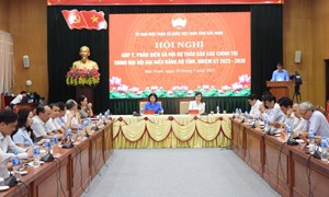 Bắc Ninh: Góp ý, phản biện Dự thảo Báo cáo chính trị trình Đại hội Đảng bộ tỉnh