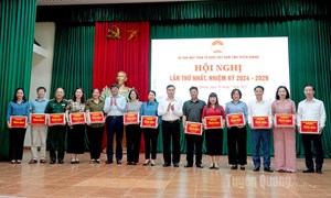 Ủy ban MTTQ Việt Nam tỉnh Tuyên Quang tổ chức Hội nghị lần thứ nhất, nhiệm kỳ 2024-2029