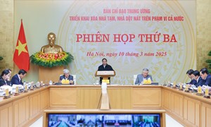 Thủ tướng: Dứt khoát không để người dân nào phải ở trong nhà tạm, nhà dột nát