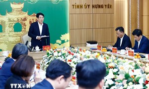 Chủ tịch nước chủ trì Hội nghị thông qua dự thảo báo cáo kết luận kiểm tra tại Hưng Yên