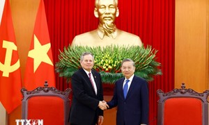 Tổng Bí thư Tô Lâm tiếp Thượng Nghị sĩ Hoa Kỳ Steven David Daines