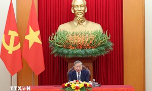 Tổng Bí thư Tô Lâm điện đàm với Chủ tịch Hội đồng châu Âu
